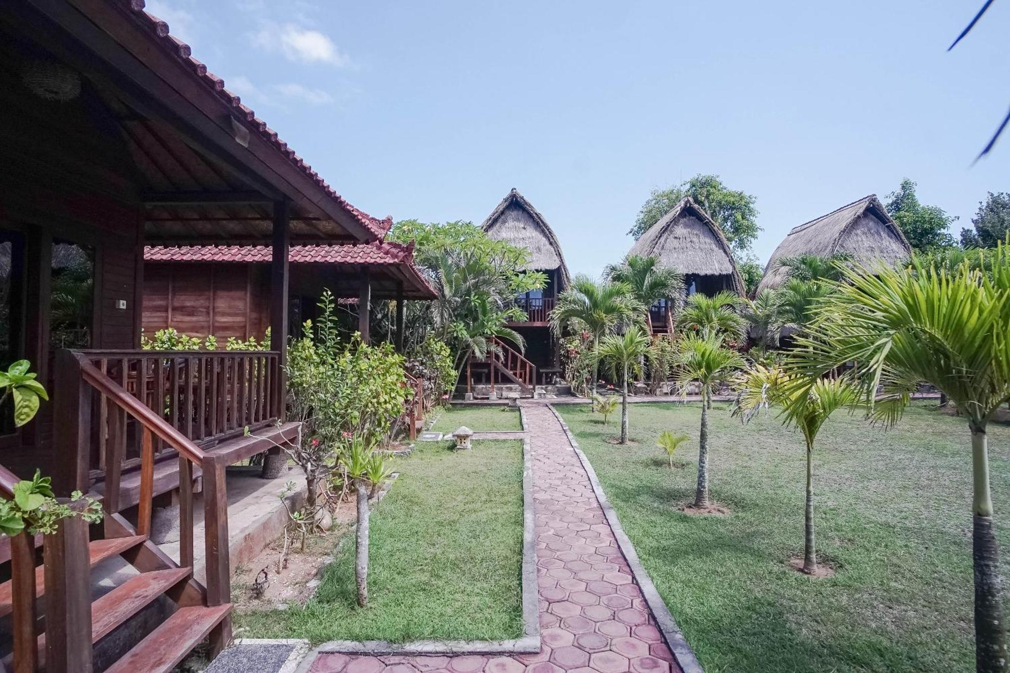 Abian Huts Dream Beach Lembongan Exterior photo